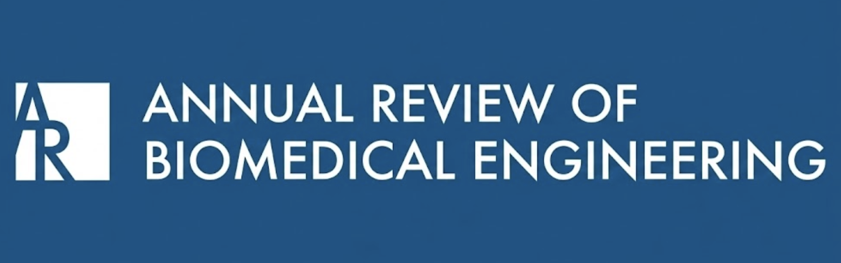 Annual Review of Biomedical Engineering Logo